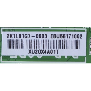 MAIN PARA TV LG / NUMERO DE PARTE EBU66171002 / EAX69144101(1.4) / MODELO 50US660H0SD.BWFULJM	